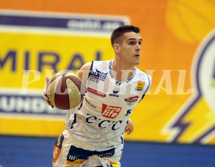 13.04.2017 Basketball ABL 2016/17 Grunddurchgang 32. Runde Kapfenberg bulls vs BC Vienna