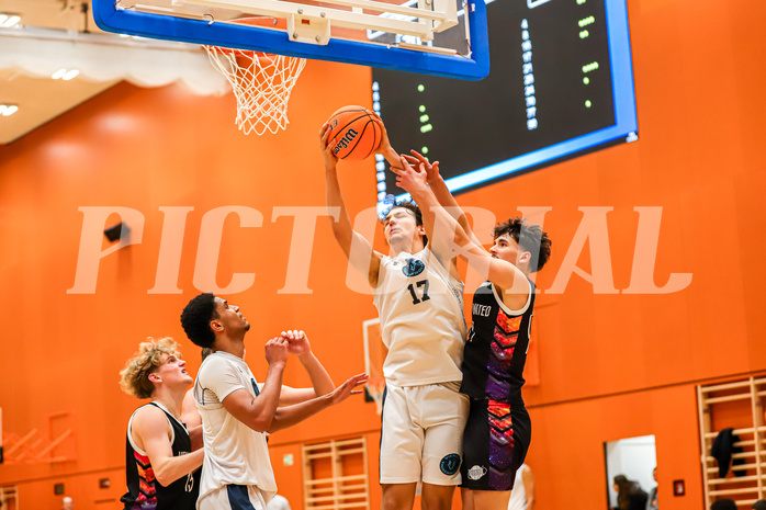 23.10.2024 Österreichischer Basketballverband 2024/25, SLMU19, Vienna Timberwolves vs. Vienna United
