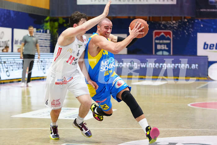 Basketball Superliga 2021/22, 3. Platzierungsrunde, Kapfenberg vs. St.Poelten


