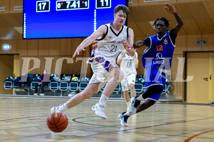 06.04.2025 Österreichischer Basketballverband 2024/25, SLMU16, Post SV Wien vs. BBU Salzburg