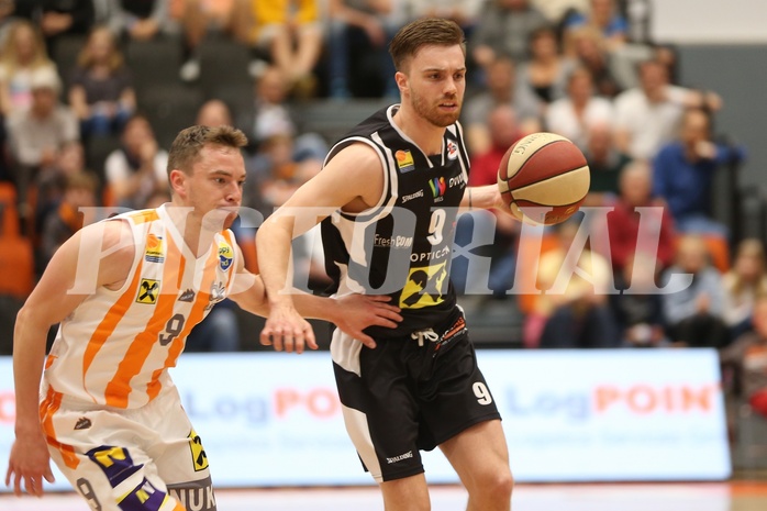 Basketball ABL 2017/18, Playoff VF Spiel 1 BK Dukes vs. Flyers Wels



