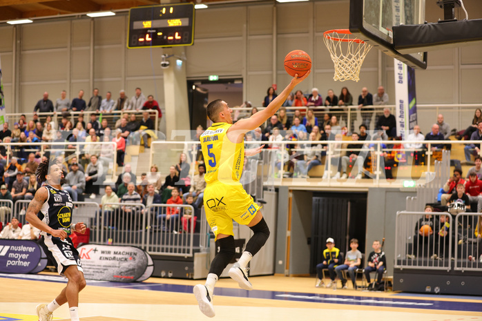 Basketball Superliga 2022/23, 8.Plazierungsrunde SKN St.Pölten vs. Gmunden Swans