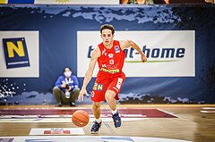 Basketball, bet-at-home Basketball Superliga 2021/22, Grunddurchgang 1.Runde, Traiskirchen Lions, Oberwart Gunners, Lukas Hahn (9)