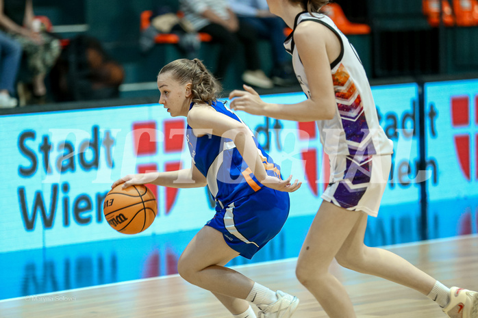 04.05.2025 Österreichischer Basketballverband 2024/25, SLWU19 Vienna United vs. DBB Basketgirls Wels