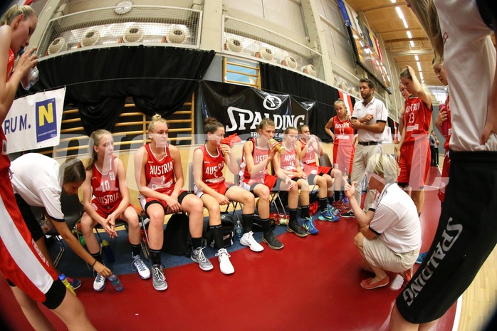 Basketball Nationalteam WU16 2015  Team Austria vs. Team Denmark


