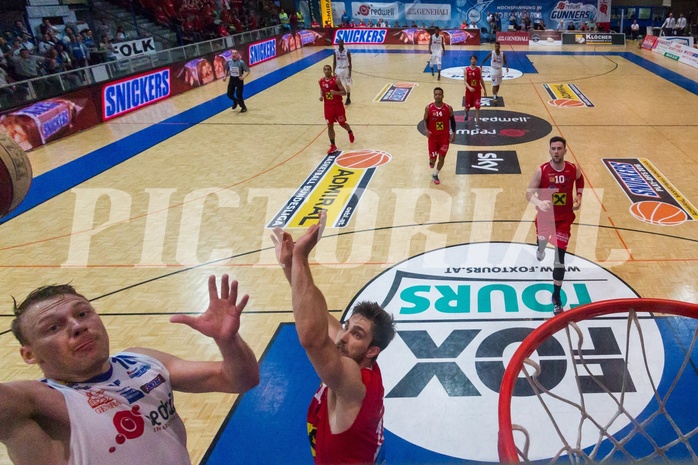 Basketball ABL 2015/16 F1 Oberwart GUNNERS vs. WBC Wels