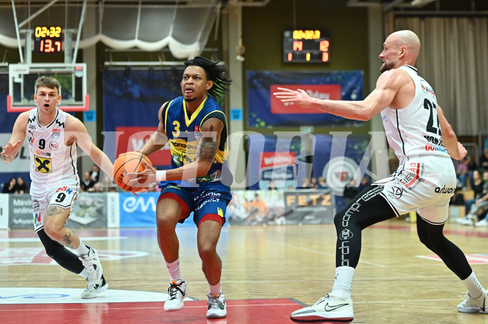 Basketball Superliga 2023/24, 4.Plazierungsrunde,
Flyers Wels vs. UBSC Graz

