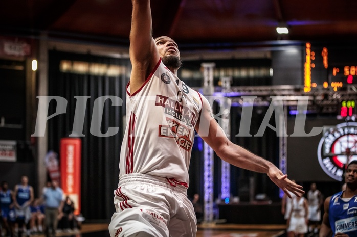 Basketball, ABL 2017/18, Grunddurchgang 36.Runde, BC Vienna, Oberwart Gunners, Jason Detrick (19)