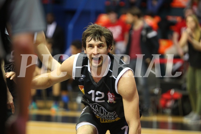 Basketball ABL 2015/16 Grunddurchgang 18.Runde BC Vienna vs. Traiskirchen Lions