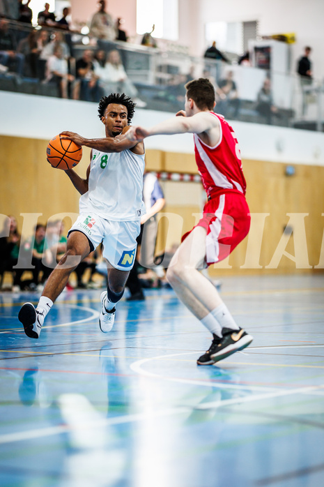 Basketball, Basketball Zweite Liga 2024/25, Grunddurchgang 1.Runde, Deutsch Wagram Alligators, Upper Austrian Ballers, Steven Kaltenbrunner (8)