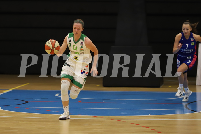 03.10.2021, Basketball Damen Superliga 2021/22, Grunddurchgang 1.Runde,  
UBI Graz vs. UBSC Graz