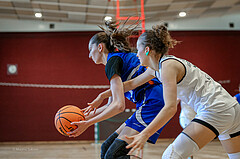27.04.2025 Österreichischer Basketballverband 2024/25, SLWU16 VF Basket Flames UNION vs. DBB  Basketgirls Wels