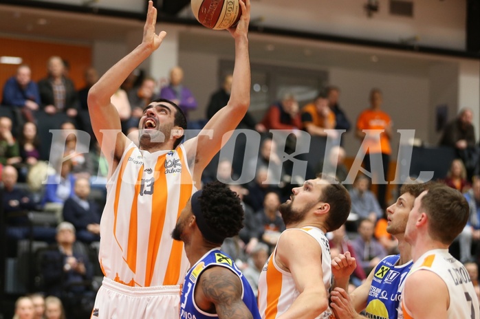 Basketball ABL 2018/19, Grunddurchgang 15.Runde BK Dukes vs. Gmunden Swans


