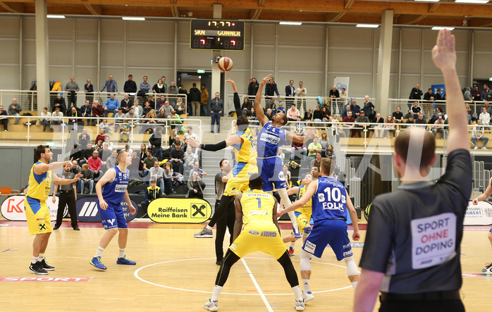 Basketball Superliga 2019/20, 4.Plazierungsrunde St.Pölten vs. Oberwart Gunners


