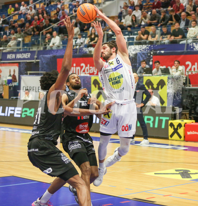 Basketball Superliga 2024/25, Grunddurchgang 17.Runde Gmunden Swans vs. Kapfenberg Bulls