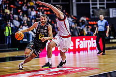 Basketball, Win2Day Superliga 2024/25, Grunddurchgang 17.Runde, BC Vienna, Flyers Wels, Radii Caisin (13)