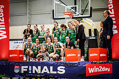 Basketball, Win2Day Basketball Damen Superliga 2023/24, Playoff, Finale Spiel 3, SKN St. Pölten, UBI Graz, 