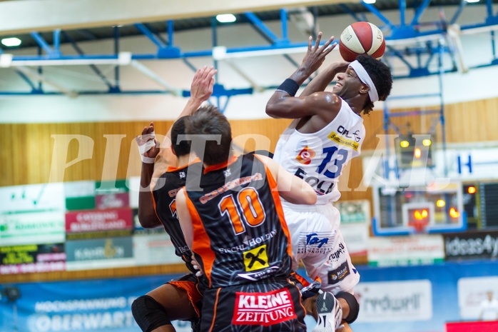 Basketball ABL 2015/16 Grunddurchgang 17.Runde Oberwart Gunners vs. Fürstenfeld Panthers 