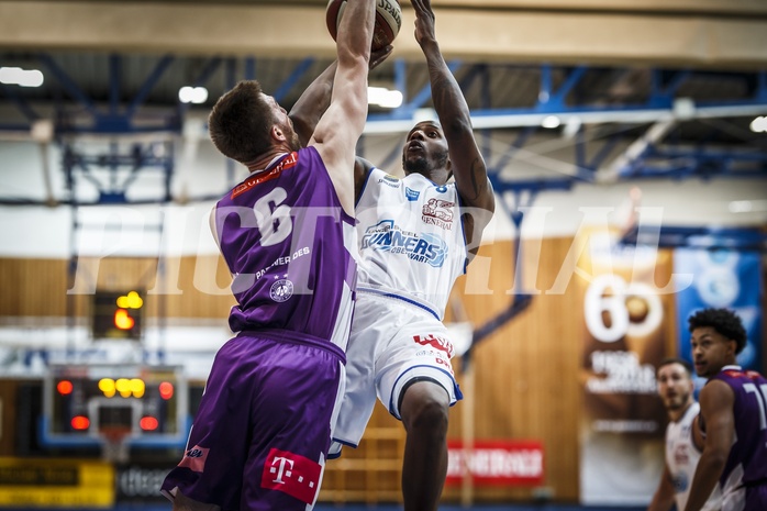 Basketball, ABL 2018/19, Grunddurchgang 33.Runde, Oberwart Gunners, Vienna DC Timberwolves, Justin Coleman (8)