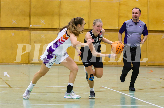 Basketball Damen Superliga 2023/24, Grunddurchgang 10.Runde Vienna United vs. Basket Flames