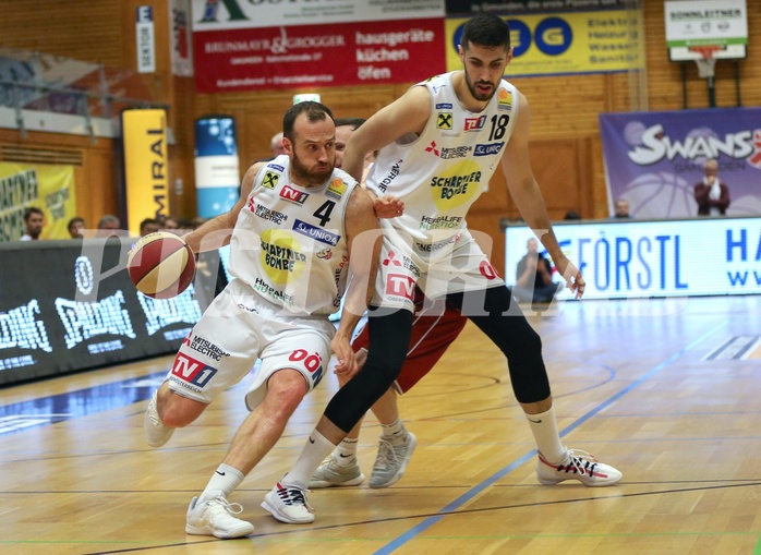 Basketball ABL 2018/19, Playoff VF Spiel 2 Gmunden Swans vs. Traiskirchen Lions


