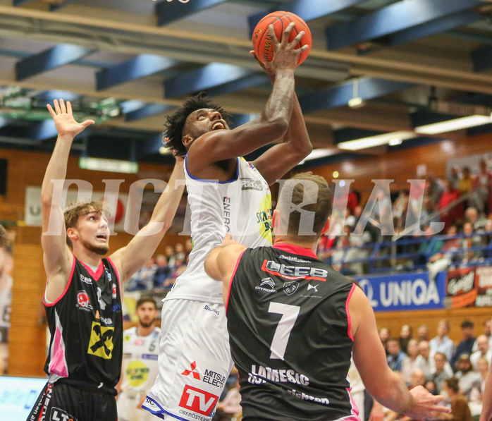 Basketball Superliga 2021/22, Grunddurchgang 1.Runde Gmunden Swans vs. Flyers Wels



