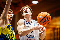 Basketball, win2day Basketball Superliga 2024/25, Grunddurchgang Runde 13, BBC Nord Dragonz, UBSC Graz, Valentin Pasterk (6)