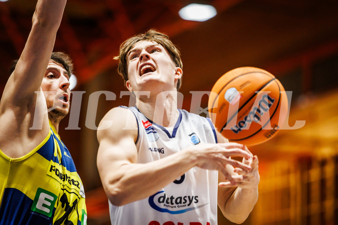Basketball, win2day Basketball Superliga 2024/25, Grunddurchgang Runde 13, BBC Nord Dragonz, UBSC Graz, Valentin Pasterk (6)