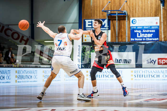 Basketball, bet-at-home Basketball Superliga 2021/22, Grunddurchgang Runde 4, Oberwart Gunners, BC GGMT Vienna, Bogic Vujosevic (5)