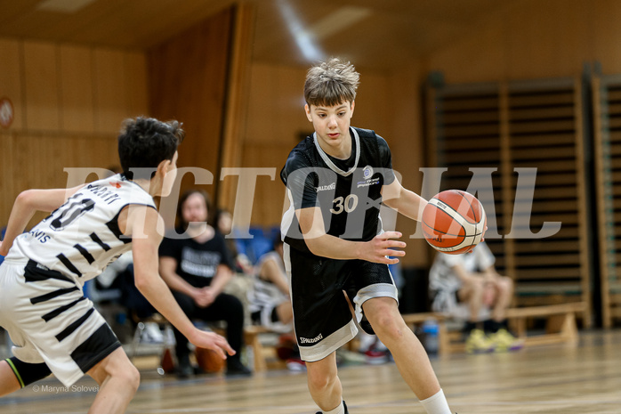 22.03.2025 Österreichischer Basketballverband 2024/25, SLMU14, Vienna Giants vs. BBC Nord Dragonz 