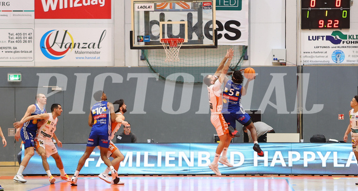 Basketball Superliga 2024/25, 9.Plazierungsrunde Klosterneuburg Dukes vs. Oberwart Gunners


