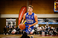 Basketball, Basketball Austria, Cup Final Four 2021/22 
Halbfinale 1, BBC Nord Dragonz, Oberwart Gunners, Jonathan Knessl (12)