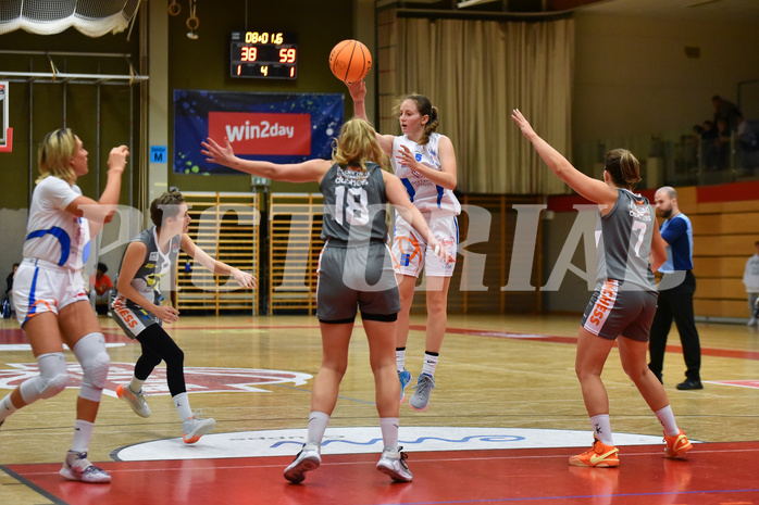 Basketball Superliga 2023/24, Grunddurchgang 3.Runde,
DBB LZ OÖ vs Klosterneuburg Duchess,


