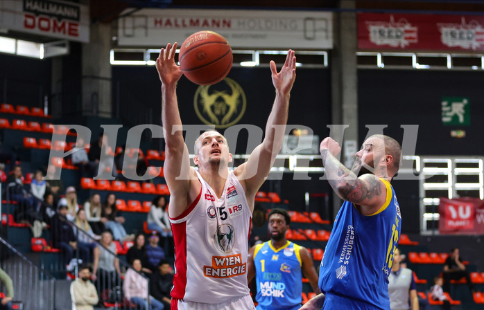 Basketball Superliga 2022/23, 9.Plazierungsrunde BC Vienna vs. SKN St.Pölten


