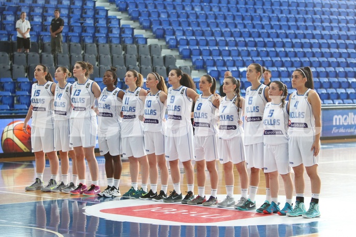 FIBA Europe EC U20 Women Division B Greece vs Great Britain