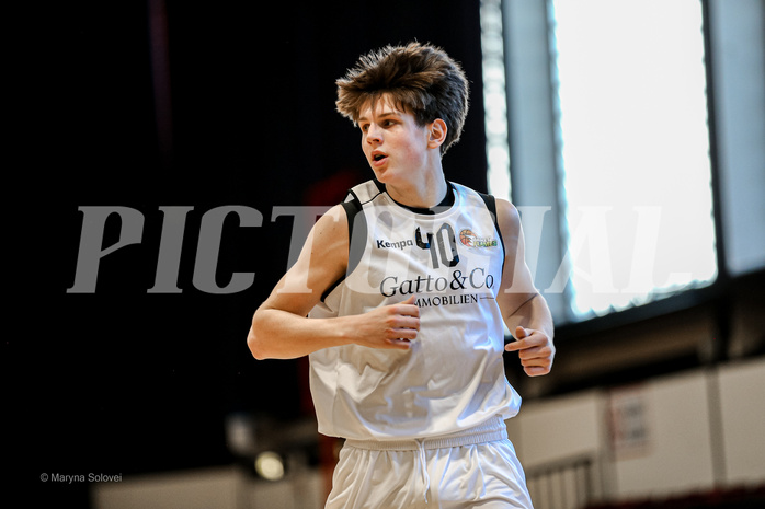 02.03.2025 Österreichischer Basketballverband 2024/25, SLMU16 Basket Flames WAT vs. FCN Baskets Wels