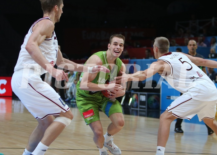 Basketball Eurobasket 2015  Team Latvia vs. Team Slovenia


