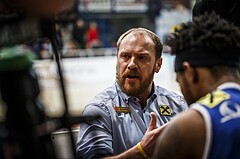 Basketball, ABL 2018/19, Grunddurchgang 17.Runde, Oberwart Gunners, Gmunden Swans, Bernd Wimmer (Head Coach)