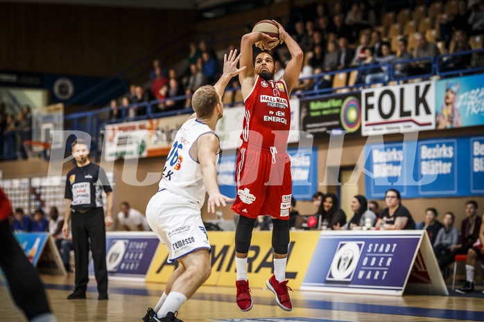 Basketball, ABL 2018/19, Grunddurchgang 21.Runde, Oberwart Gunners, BC Vienna, Jason Detrick (19)