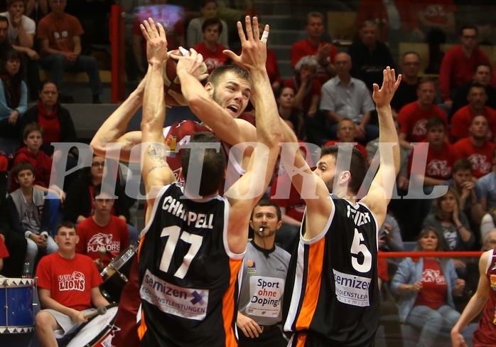 Basketball ABL 2015/16, Playoff Viertelfinale Spiel 2 Traiskirchen Lions vs. BK Dukes Klosterneuburg


