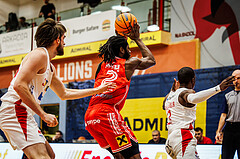 Basketball, win2day Basketball Superliga 2024/25, Grunddurchgang 8.Runde, SKN St. Pölten, Flyers Wels, Damion Rosser (2)