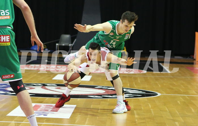 Basketball Superliga 20120/21, Viertelfinale Spiel 4 BC Vienna vs. Kpafenberg Bulls