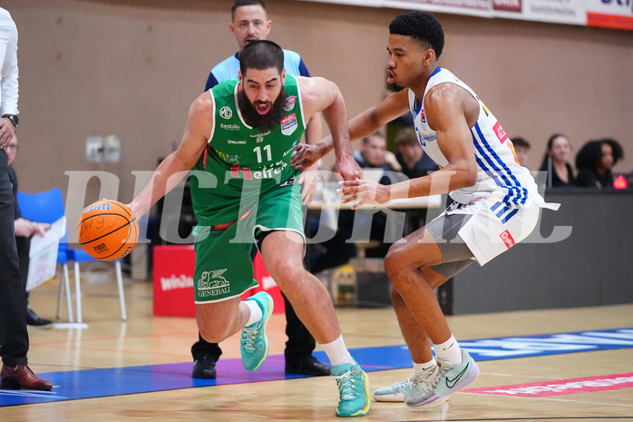 Basketball Superliga 2024/25, Grunddurchgang, 2. Runde, Oberwart vs. Kapfenberg


