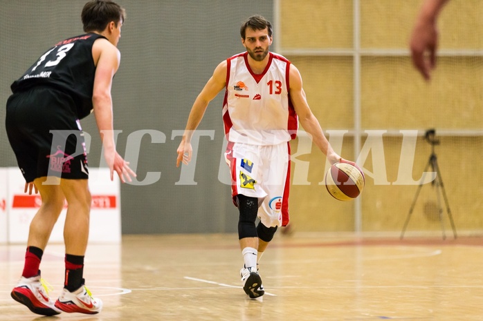 Basketball, 2.Bundesliga, Playoff Semifinale Spiel 3, UBC St.Pölten, Mattersburg Rocks, Lukas Böck (13)