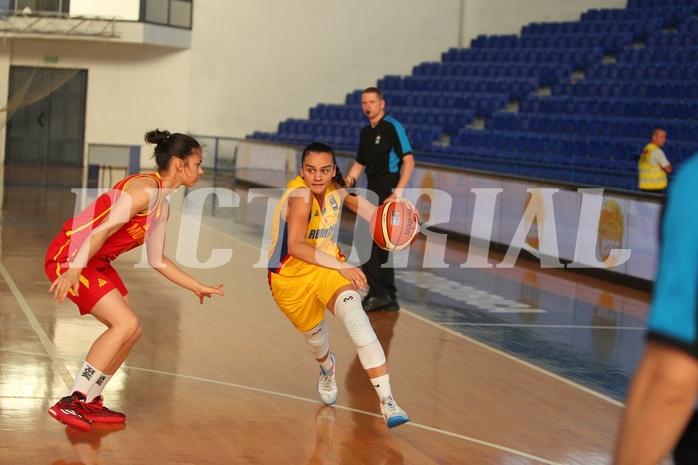FIBA Europe EC U20 Women Division B Romania vs Montenegro