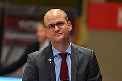 Basketball ABL 2017/18 Grunddurchgang 27. Runde Flyers Wels vs BK Dukes Klosterneuburg