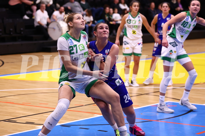 26.11.2023, Graz, Raiffeisen Sportpark, Basketball Damen Superliga 2023/24, Grunddurchgang 5.Runde, UBSC-DBBC Graz - UBI Holding Graz,  