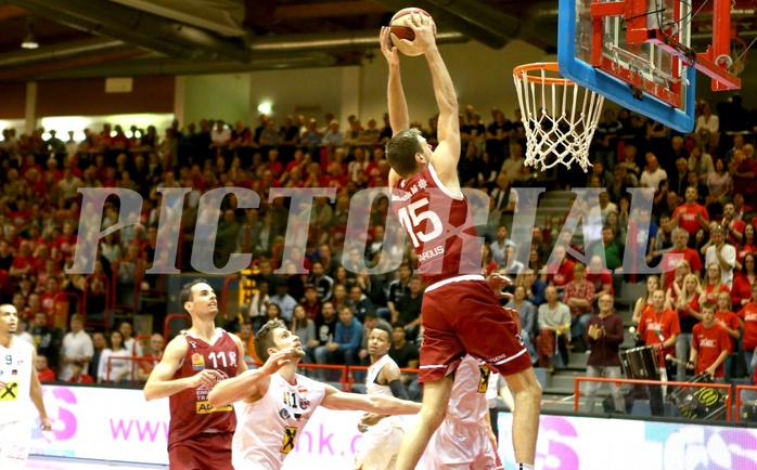 Basketball ABL 2015/16 Playoff Halbfinale Spiel 3 Traiskirchen Lions vs. WBC Wels


