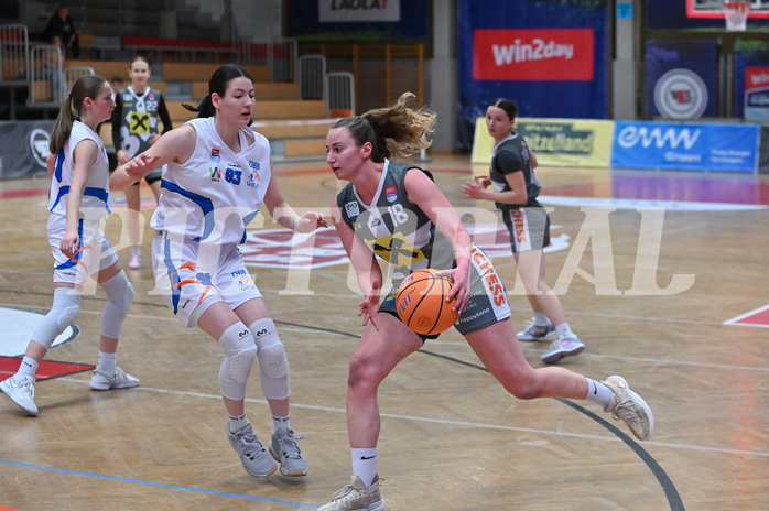 Basketball Superliga 2024/25, Semifinale Spiel 2, DBB Wels vs Duchess Klosterneuburg,

