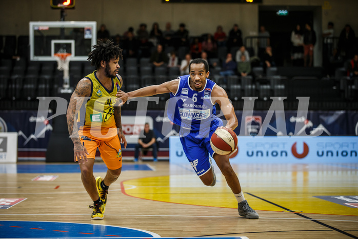 Basketball, Admiral Basketball Superliga 2019/20, Grunddurchgang 9.Runde, UBSC Graz, Oberwart Gunners, Lawrence Alexander (6)